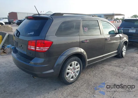 2018 Dodge Journey Se из США, поврежденный, VIN 3C4PDCABXJT385351